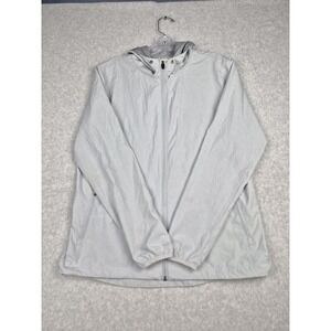 Vuori Jacket Womens Medium Gray Outdoor Trainer Shell Running Jogging